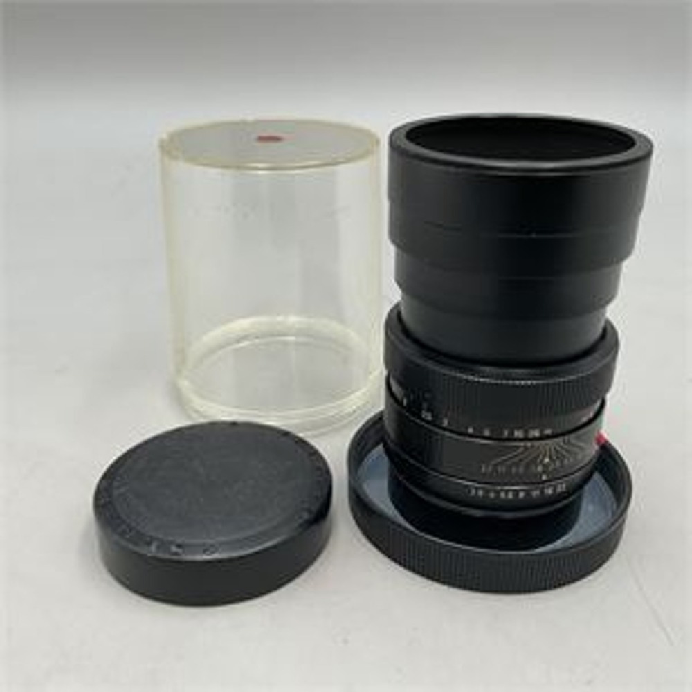 Vintage Leica Leitz Wetzlar Elmarit-R 1:2.8/90 Lens w/Case
